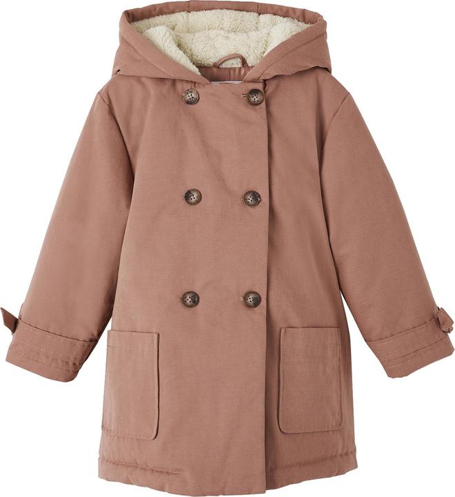 Produktbild Vertbaudet Mädchen Winterjacke mit Kapuze, Wattierung Recycling-Polyester (140)