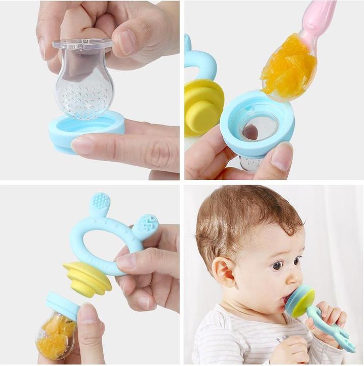 Actual product image Haakaa Fresh Food Feeder & Cover Set