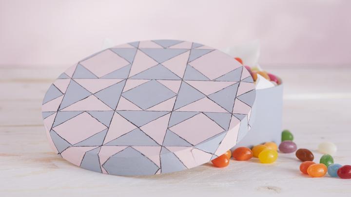 Actual product image VBS Chipboard box "Round", Ø 15 cm, H 5.5 cm