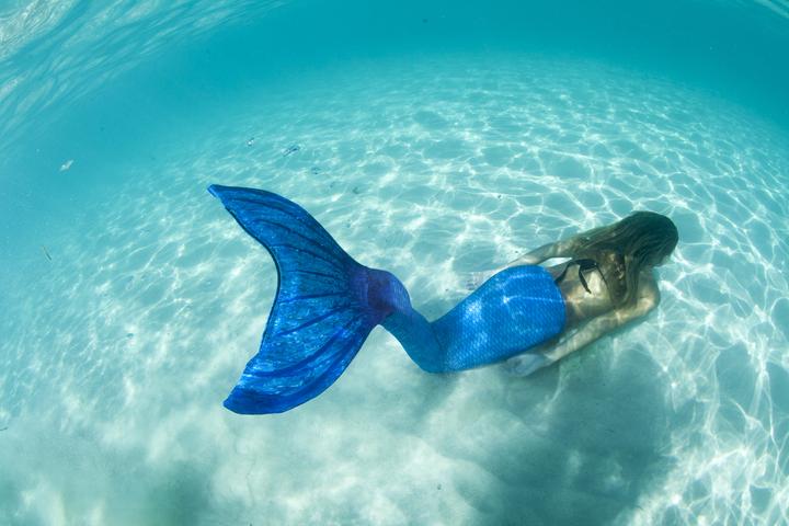 Actual product image Fin Fun Arctic Blue, Youth M (122-134)
