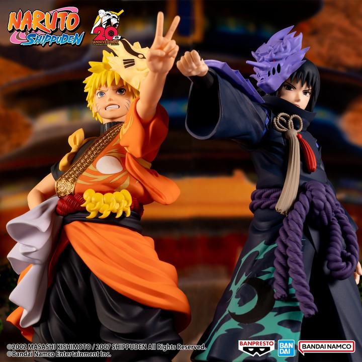 Produktbild Banpresto Naruto - Sasuke Uchiha 20th anniversary Costume
