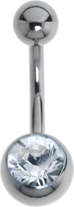 Produktbild Bijouteria Bauchpiercing (Titan, Kristall)