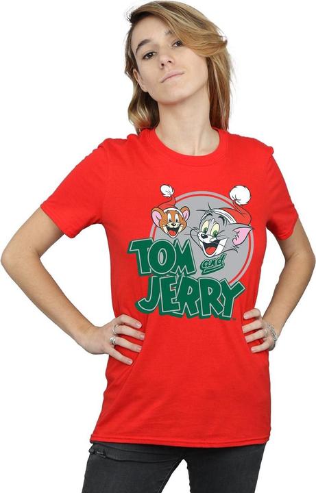 Produktbild Tom & Jerry Christmas Greetings TShirt (XL)