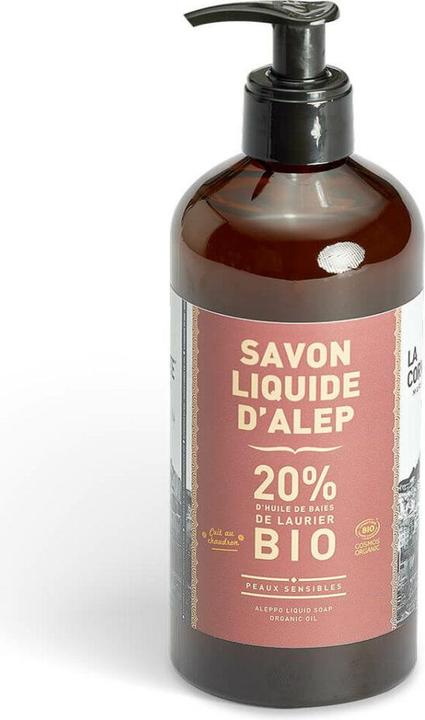 La Corvette Flüssige Aleppo Seife 20% Lorbeeröl liq (Flüssigseife, 500 ml)