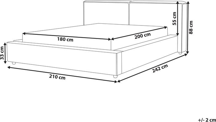 Produktbild Beliani Linards (180 x 200 cm)