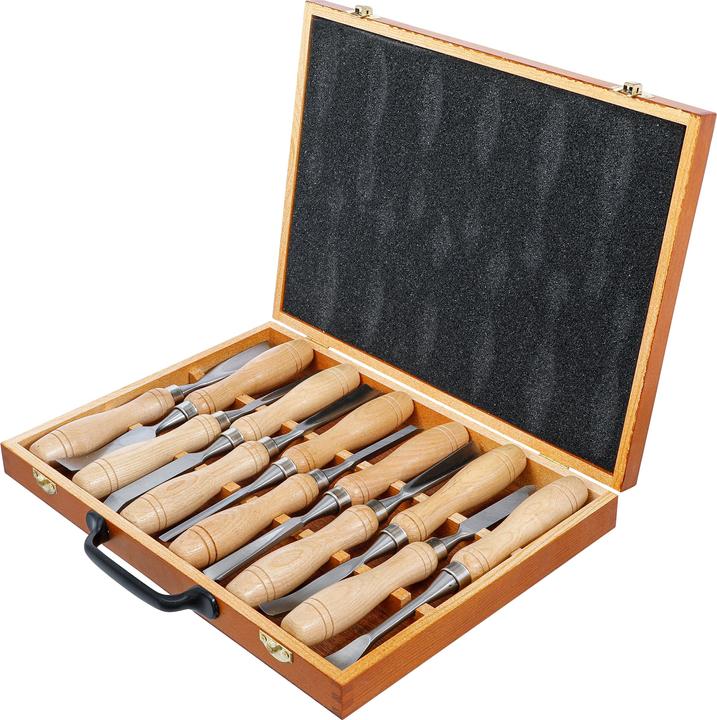 Produktbild BGS Schnitzwerkzeug-Satz 12-tlg. (12 mm)