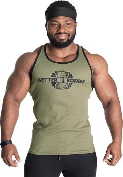 Better Bodies Dumbbell T-Back - Washed Green (XL)