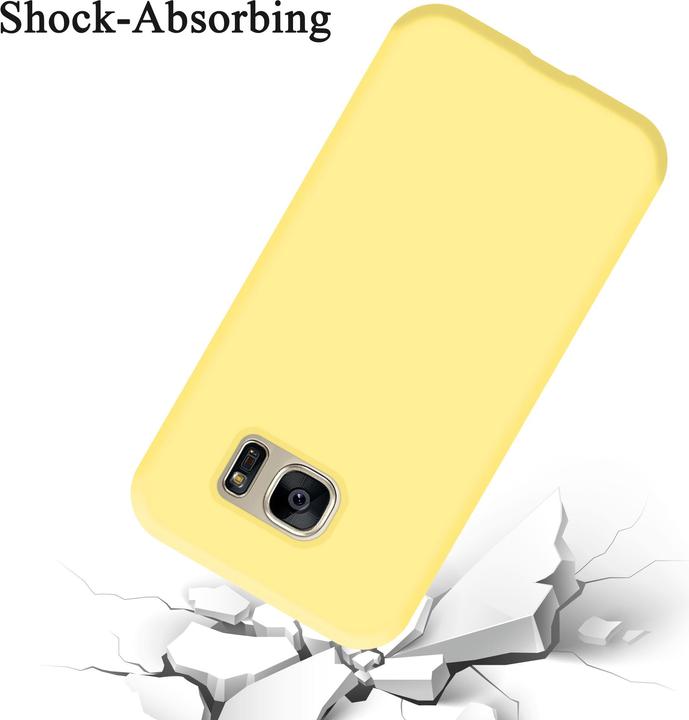 Actual product image Cadorabo TPU Liquid Silicone Case Cover (Samsung Galaxy S7)