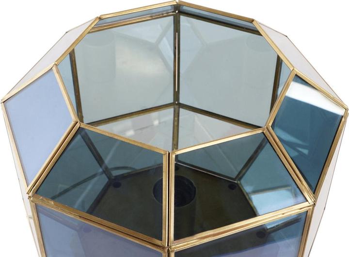 Immagine prodotto DKD Home Decor Desk lamp Crystal Blue Golden 220 V Brass 50 W Modern (29 x 29 x 25 cm)