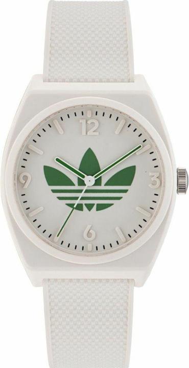 Immagine prodotto adidas Orologio da polso al quarzo AOST23047 Bianco Materiale cassa=resina Materiale bracciale=resina (Orologio da polso analogico, 38 mm)