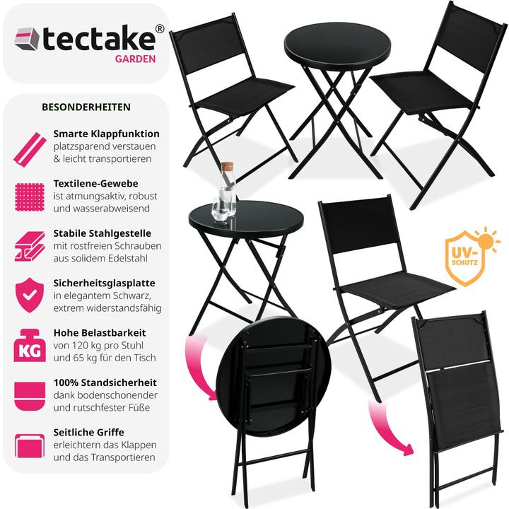 Actual product image tectake Garden set Düsseldorf (60 cm)