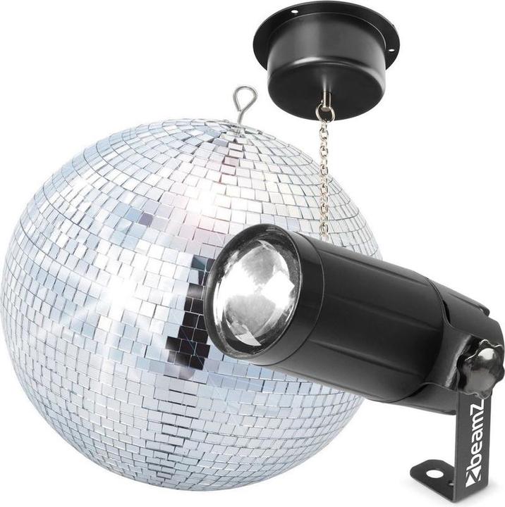 Produktbild BeamZ Discobal 30 cm Verfärbungsmittel - -Spiegel 30 cm mit Pinpot und Spiegelmotor