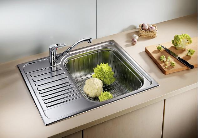 Actual product image Blanco Tipo 45 S Mini (Top-mounted sink, 50 cm, 60.50 cm)