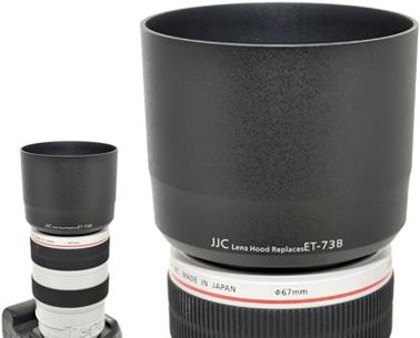 Produktbild JJC ET 73B Canon Zonnekap Zwart