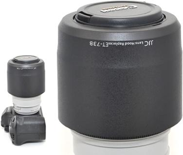 Produktbild JJC ET 73B Canon Zonnekap Zwart