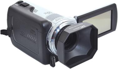 Actual product image JJC Zonnekap voor videocamera's 37mm