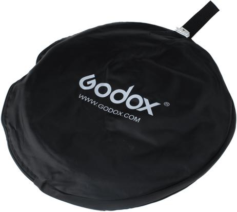 Immagine prodotto Godox Ombrello riflettente 5 in 1 Oro, Argento, Oro morbido, Bianco, Trasparente 80 cm (80 cm)