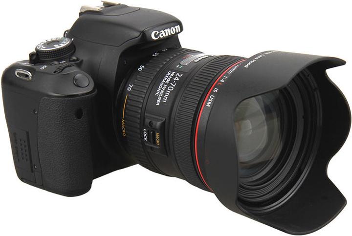 Actual product image JJC EW 83L Canon Zonnekap