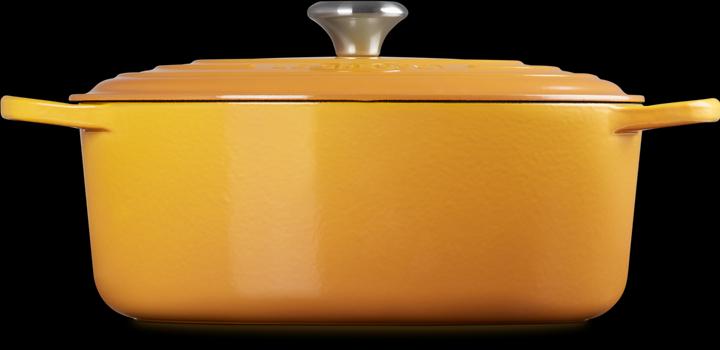 Produktbild Le Creuset Bräter Signature oval 31 cm Nectar (31 cm, Bräter + Schmortopf, Gusseisen)