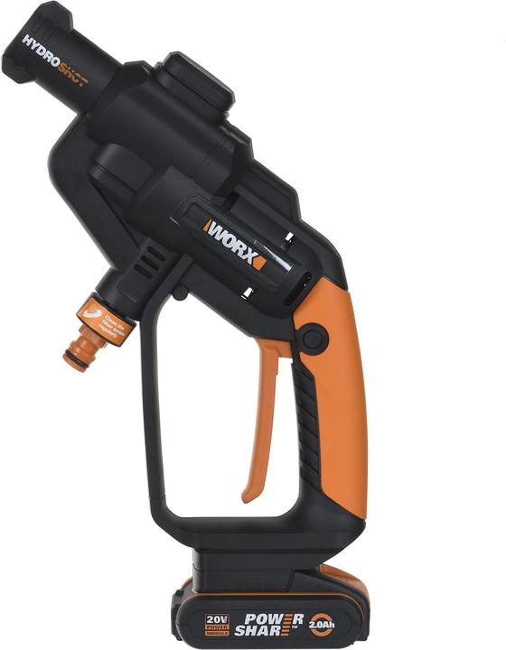Productafbeelding Worx Accu hogedrukreiniger 20V WG620E.2 (Oplaadbare batterij)