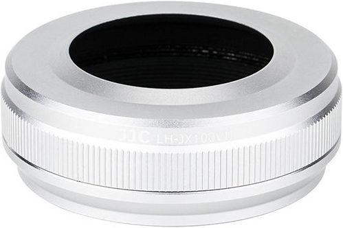 Produktbild JJC LH JX100VII Zonnekap Zilver (Fujifilm LH X100 lens hood en AR X100 adapter ring)