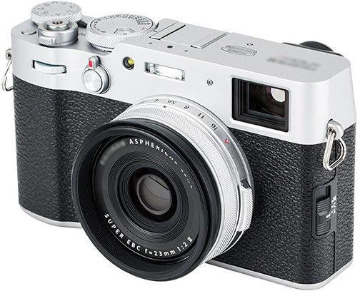Produktbild JJC LH JX100VII Zonnekap Zwart (Fujifilm LH X100 lens hood en AR X100 adapter ring)