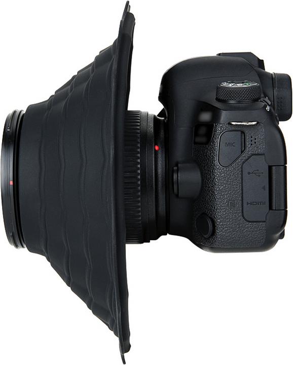 Actual product image JJC Silicone Lens Hood LH ARL 73mm88mm