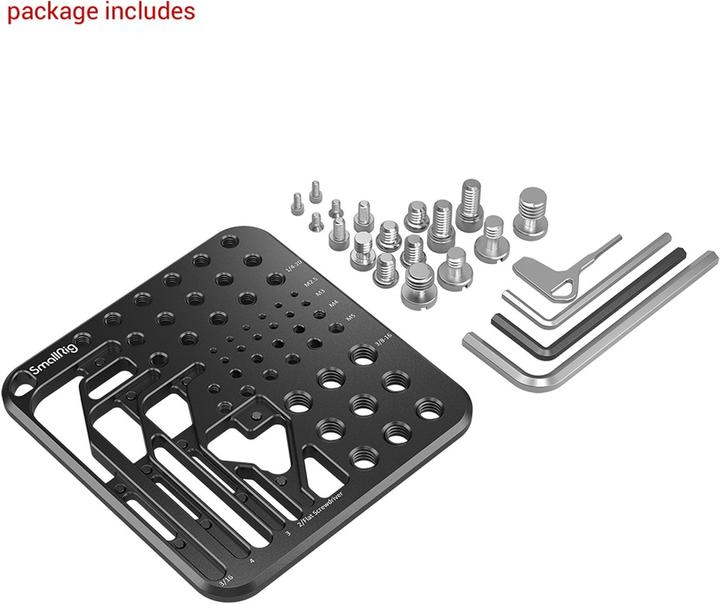 Produktbild SmallRig 3184 Screw and Hex Key Storage Plate (Diverses Video Zubehör)