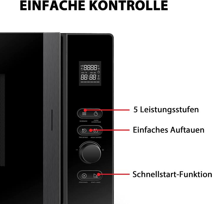 Image du produit Toshiba MV-AM20T(BK), Chambre de cuisson en émail (20 l)