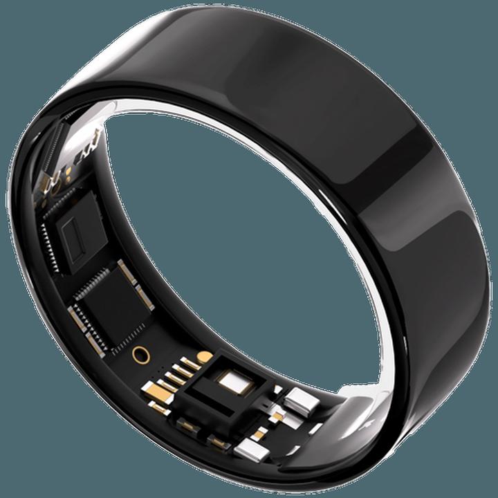 Actual product image Ultrahuman Ring Air- Size-09- Aster Air Black (9, Aster Black)