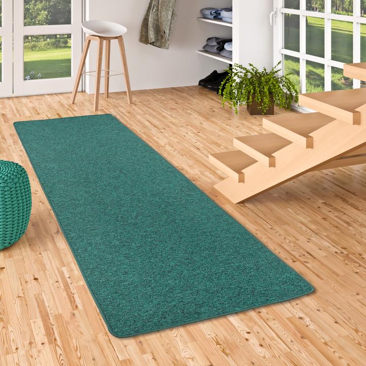 Produktbild Snapstyle Feinschlingen Velour Läufer Teppich Strong (100 x 100 cm)