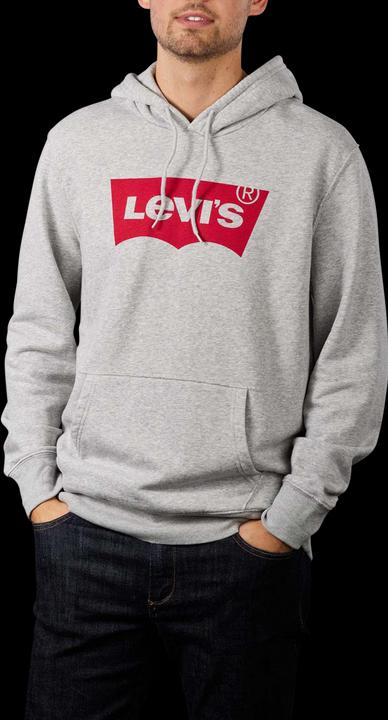 Immagine prodotto Levis Felpa con cappuccio grigio erica (XL)