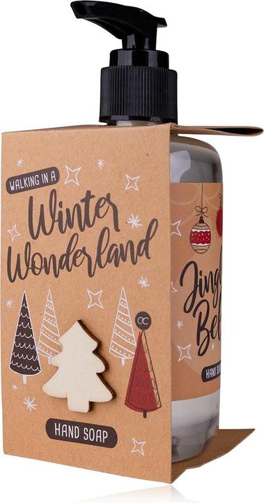 Accentra Seifenspender mit Handseife WINTER WOODS (Flüssigseife, 250 ml)