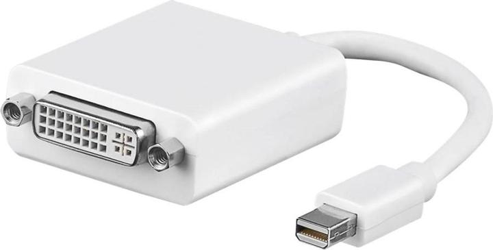 Image du produit Goobay Câble adaptateur mini DisplayPort vers DVI-D 1.1, Mini DisplayPort mâle, blanc, 0.1 m (Mini DP, 10 cm)