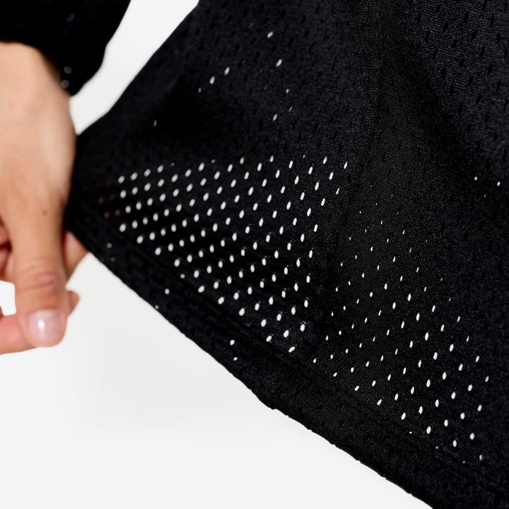 Produktbild Domyos Trainingsjacke Damen perforiert - Light schwarz (S)