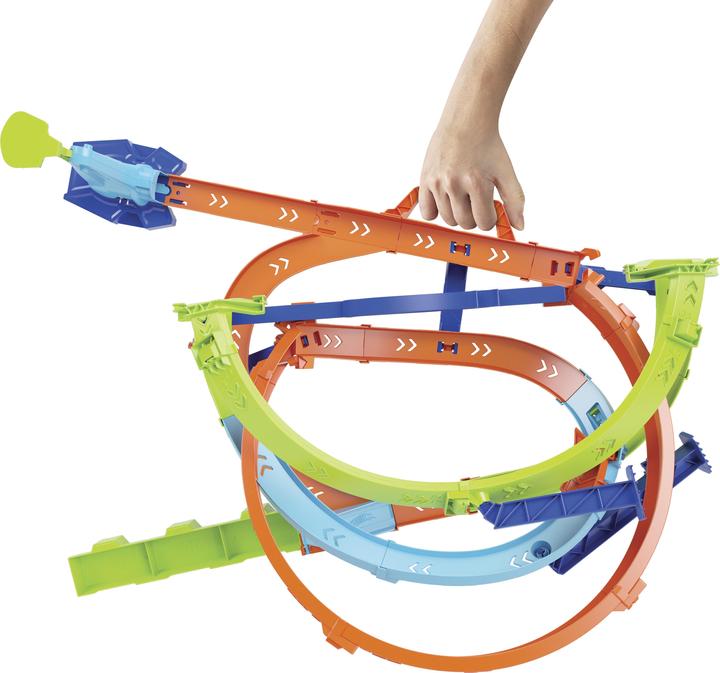Actual product image Hot Wheels Action Hyper Loop Extreme