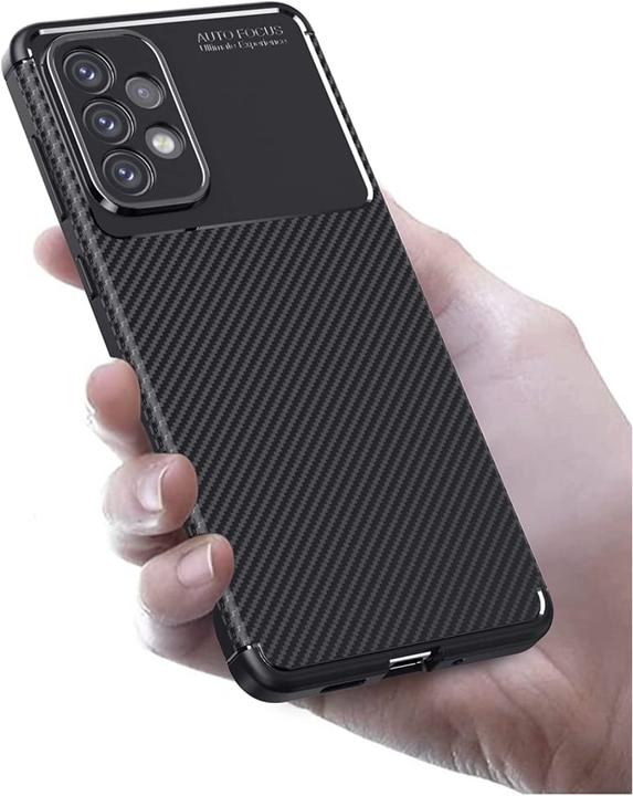 Actual product image Screenguard Carbon Design TPU Case (Samsung Galaxy A53 5G)