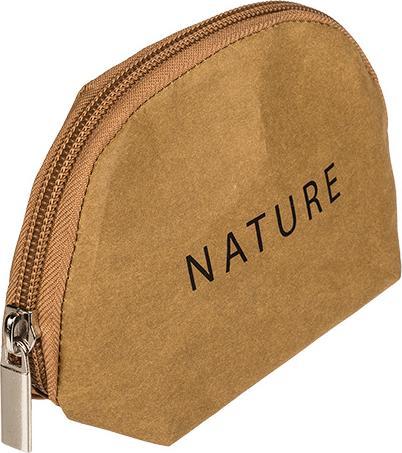 Actual product image Bekos Small purse Nature made of washable paper with zip
