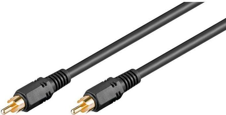Actual product image MicroConnect RCA - RCA 5m M-M Gold (5 m)