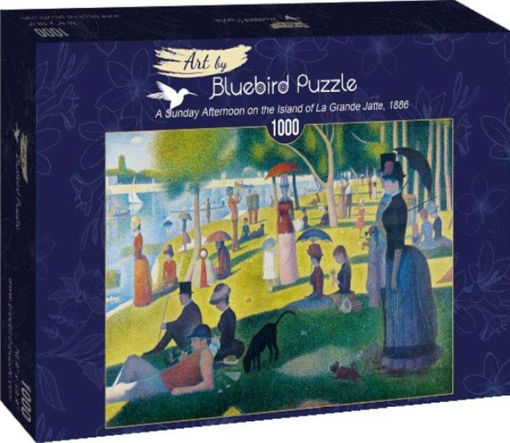 Actual product image Bluebird 60086 Puzzle 1000 pcs. Museum Series Georges Seurat - A Sunday Afternoon on the Island of L (1000 pieces)