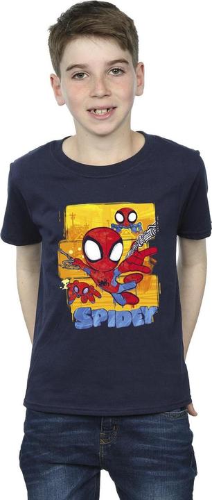 Immagine prodotto Spidey And His Amazing Friends Flying Maglietta Ragazzi (152, 158)