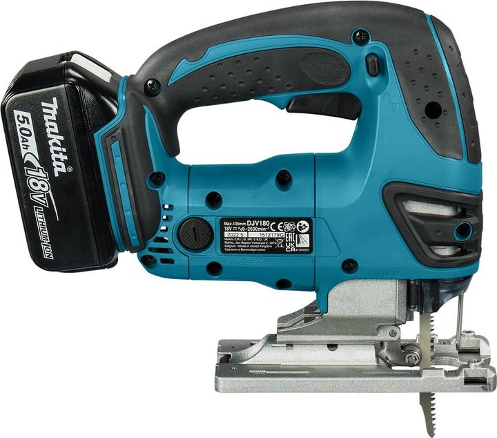 Image du produit Makita DJV180RTJ 18V Li-Ion Accu decoupeerzaag set in Mbox - D-greep - variable