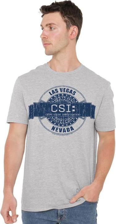 Actual product image Csi: NY Mens Vegas Badge T-Shirt (S)