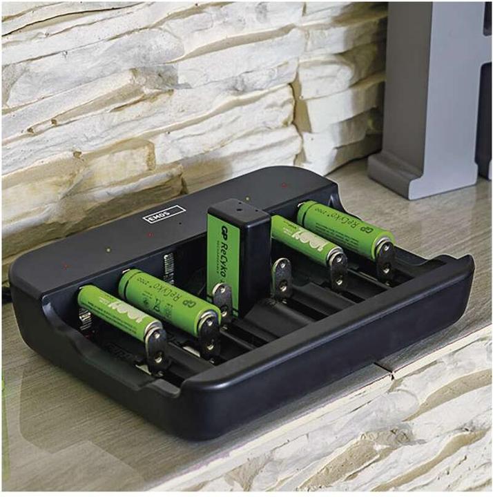 Actual product image Emos Battery charger BCN-60U (1 pcs., C, D, AA, AAA, Battery + charger)