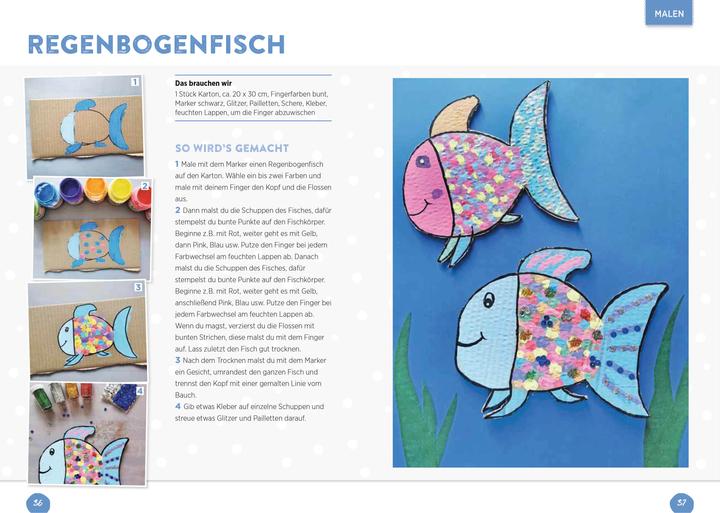 Produktbild Mein bunter Farbenspass – Kinder malen mit Fingerfarben