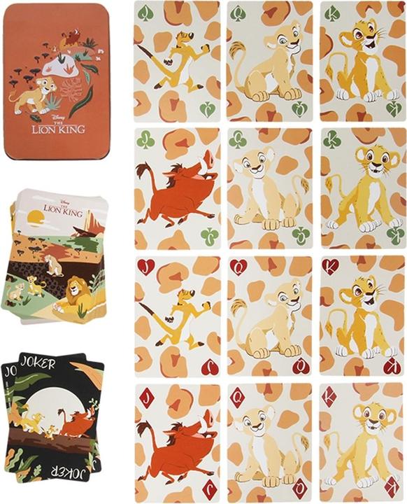Image du produit Paladone Products Disney jeu de cartes à jouer Le Roi lion
