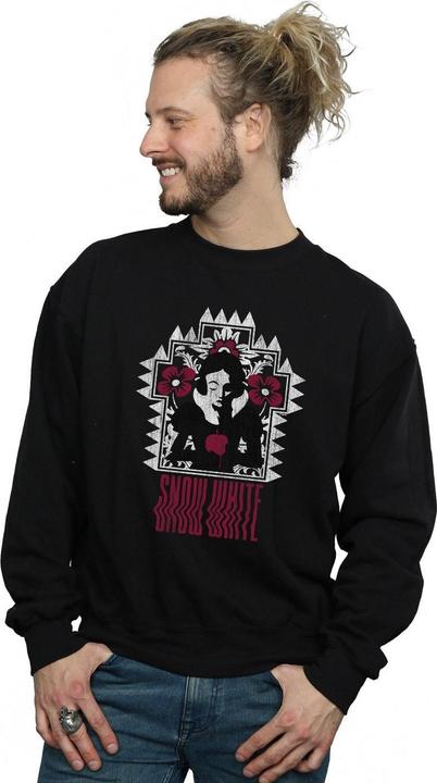 Actual product image Disney Princess Mens Snow White Warped Sweatshirt (XL)