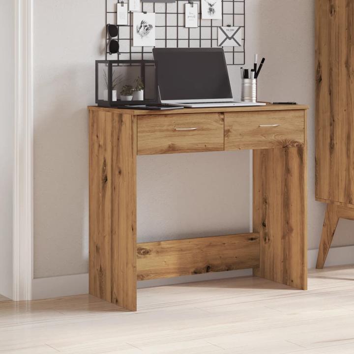 Produktbild VidaXL Schreibtisch Bürotisch Computertisch Arbeitstisch Tisch Artisan-Eiche (80 x 40 x 75 cm)
