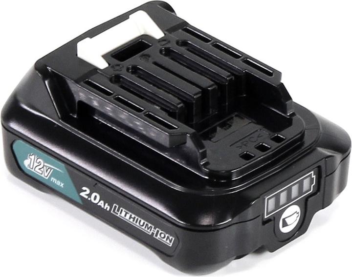 Makita Power Set Li 12V con 2x Batterie BL1021B 2,0Ah ( 2x 197396-9 ) - Modello successivo a BL1020B (12 V)