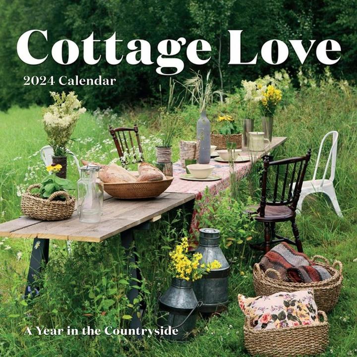 Produktbild Cottage Love Wall Calendar 2024 (Englisch)